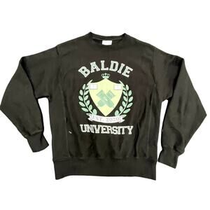 Champion Reverse Weave Baldie University Crewneck Sz Medium